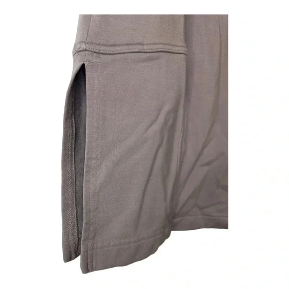 Athleta Cabana Tunic Short Sleeve Hoodie Light Purple // Size XXS - Picture 4 of 8